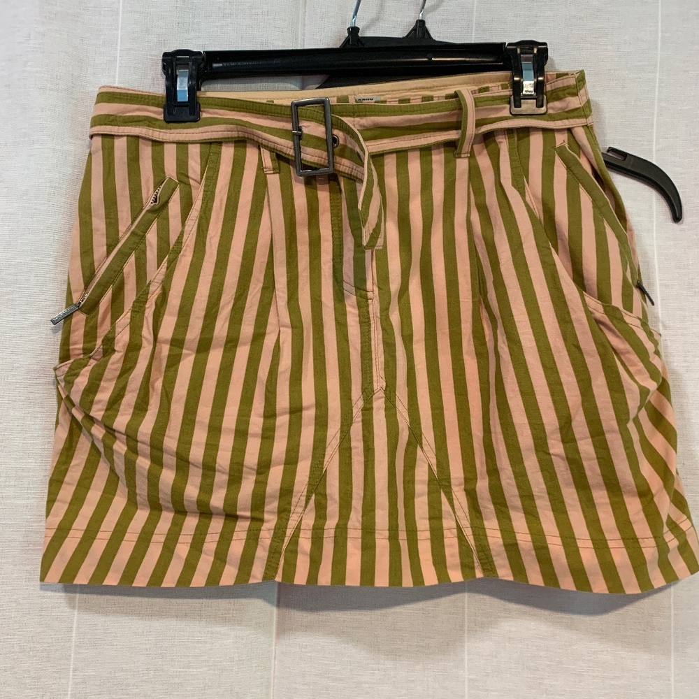 Philosophy Alberta Ferretti Belted Cargo Skirt